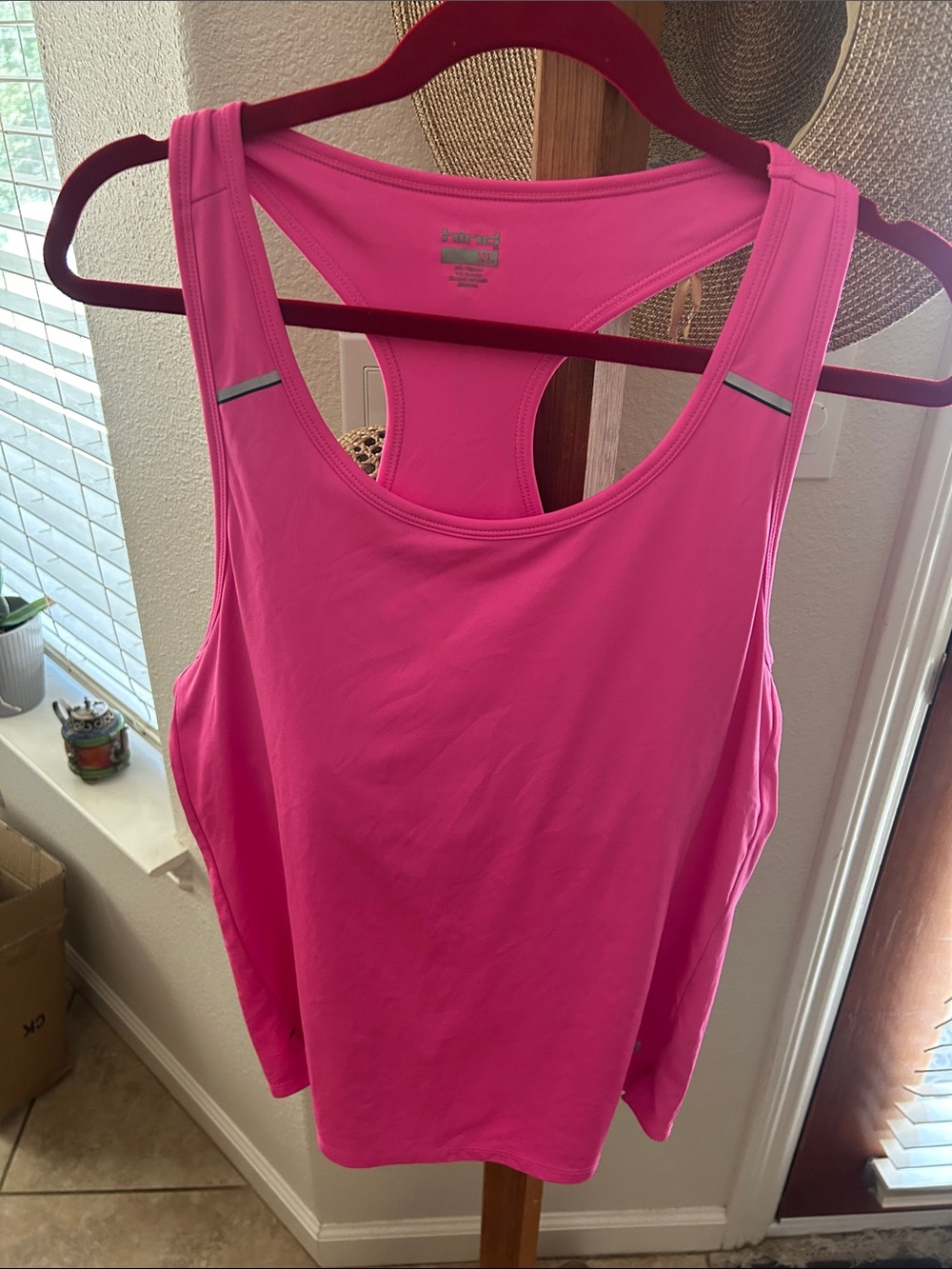 Hind Bright Pink Racerback Active Tank